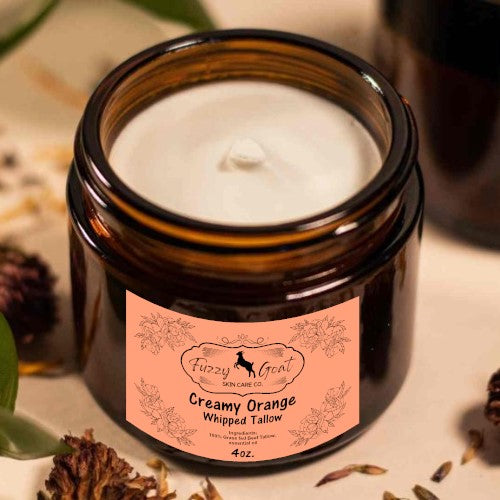 Creamy Orange Whipped Beef Tallow